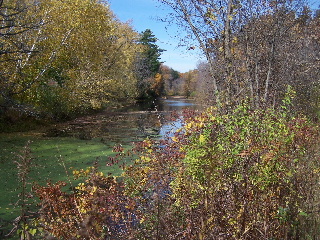 Baraboo River seen from 400 Trail
